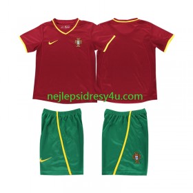 Fotbalový Dres Portugalsko Retro Dětské Domácí 2002